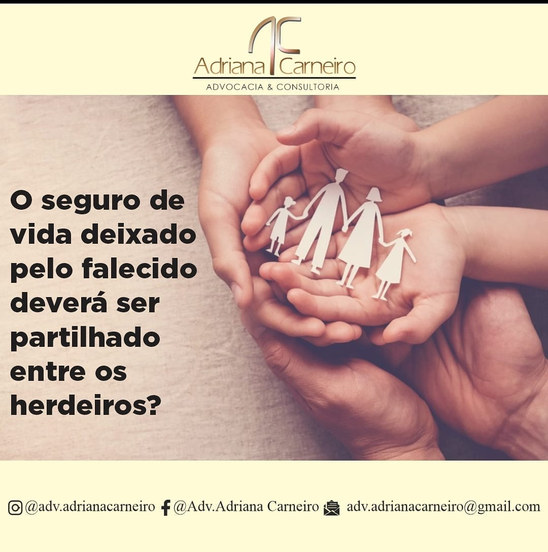 No momento, você está visualizando O seguro de vida deixado pelo falecido deve ser partilhado entre os herdeiros?